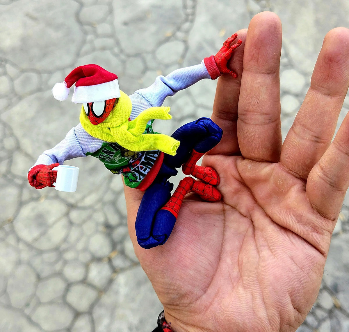 Ugly X-Mas Sweater | 1/12 Scale Action Figure Clothing